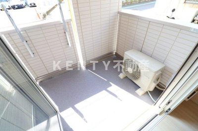 【バルコニー】 | D-room小倉 | 落ち着いた時間を過ごせるバルコニーです