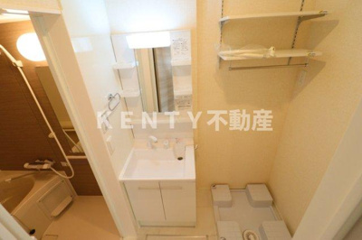 【独立洗面台】 | D-room小倉 | 独立洗面台で身支度をすべて済ませてしまいましょう