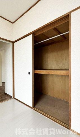 サンハイツAの収納|便利な収納スペースです