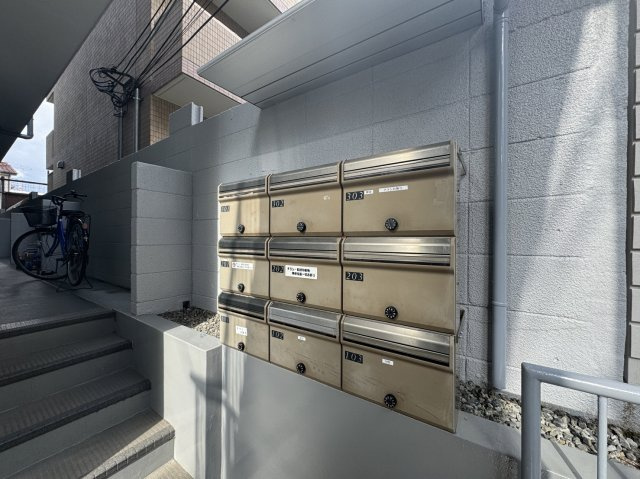 アメニティハイツのエントランス