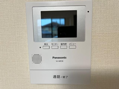 【内装】 | 野田町６丁目新築アパート　Ｂ棟 | カメラ付インターホン（イメージ）