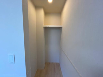 【収納】 | 野田町６丁目新築アパート　Ａ棟 | クローゼット（イメージ）