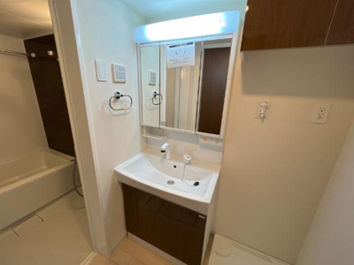 【洗面所】 | 野田町６丁目新築アパート　Ａ棟 | 洗髪洗面化粧台（イメージ）