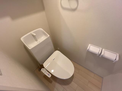 【トイレ】 | 野田町６丁目新築アパート　Ａ棟 | シャワー付トイレ（イメージ）