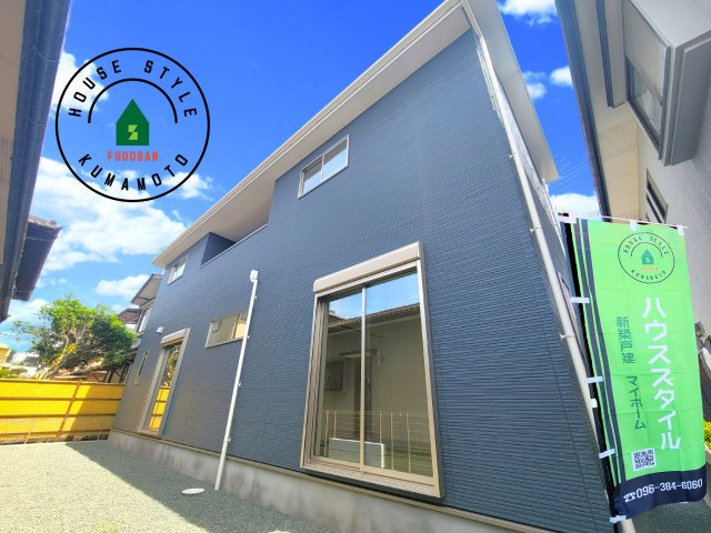 熊本市東区三郎2丁目第1-1棟（1号棟）　の外観|デザイン性のある外観です。