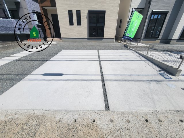 熊本市南区田井島2丁目第1-3棟（1号棟）　の駐車場|駐車場になります。