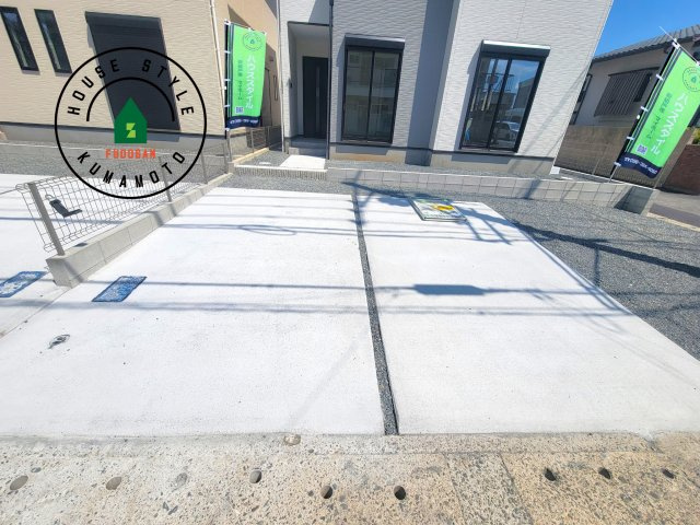 熊本市南区田井島2丁目第1-3棟（2号棟）　の駐車場|駐車場になります。