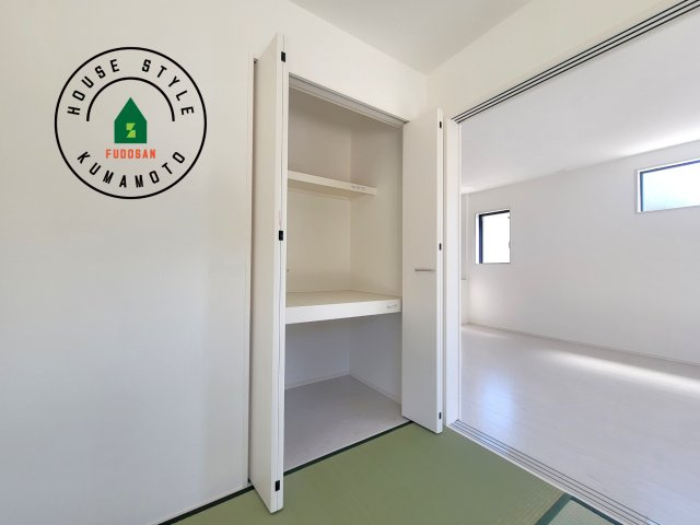 熊本市南区田井島2丁目第1-3棟（2号棟）　の収納|収納には困りません。