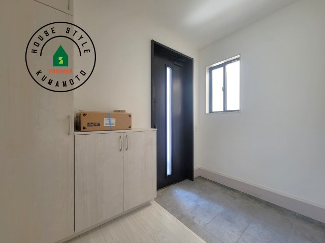 熊本市南区田井島2丁目第1-3棟（2号棟）　の防犯設備|二重ロックでしっかり防犯対策ができます。