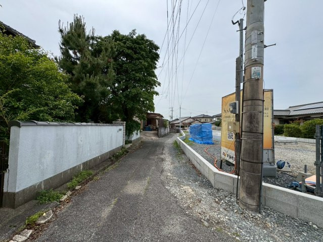 ONE HOUSEーワンハウス－小倉南区津田3丁目【小倉南区　新築戸建て】の前面道路含む現地写真|現地撮影　2025,5,26　ONE HOUSEーワンハウス－小倉南区津田3丁目【小倉南区　新築戸建て】