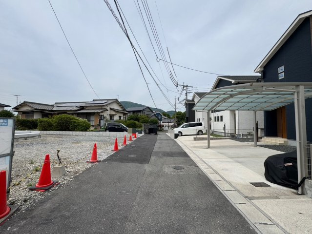 ONE HOUSEーワンハウス－小倉南区津田3丁目【小倉南区　新築戸建て】の前面道路含む現地写真|現地撮影　2025,5,26　ONE HOUSEーワンハウス－小倉南区津田3丁目【小倉南区　新築戸建て】