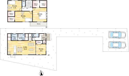 【間取り】の画像