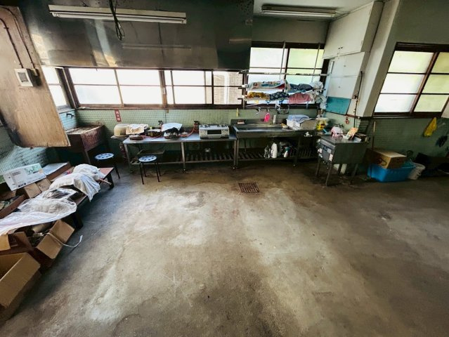 勇矢旅館のキッチン