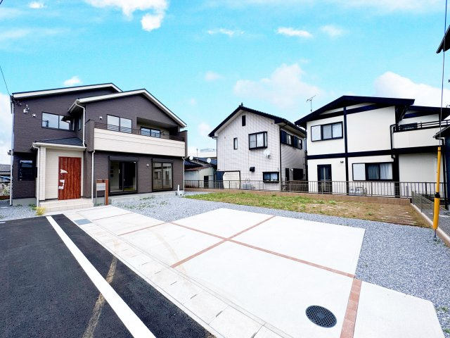 桐生市広沢町1丁目　新築住宅 2号棟の外観