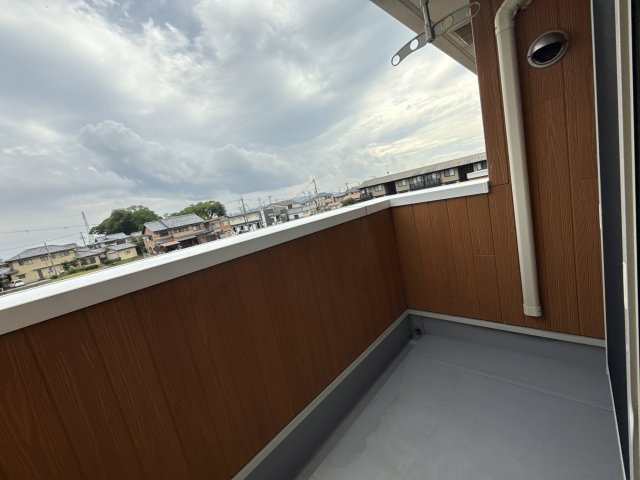 グランドソレイユⅡ番館のバルコニー