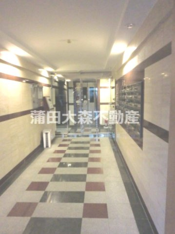 シンシア蒲田のエントランス