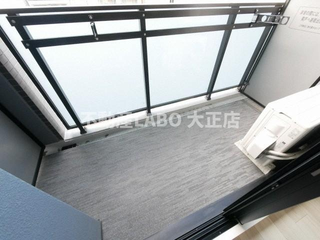 S-RESIDENCE阿波座WESTのバルコニー