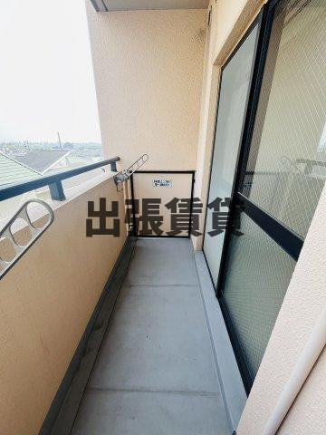 仲介手数料0円！レパラディ3のバルコニー