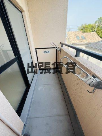 仲介手数料0円！レパラディ3のバルコニー