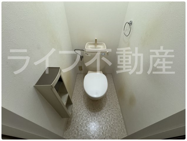 ドミール小阪のトイレ|シンプルで使いやすいトイレです