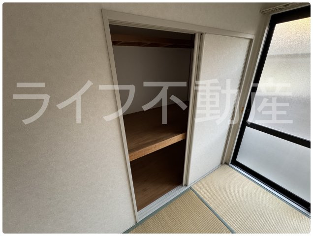 ドミール小阪の収納|大きなスペースがあり、収納には困りません