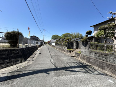 【前面道路含む現地写真】 | 東萩尾町売地