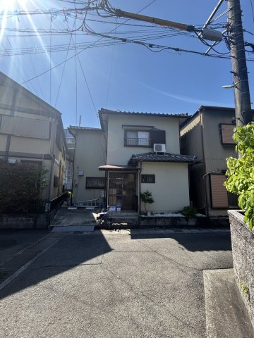 静岡市葵区平和３丁目の前面道路含む現地写真