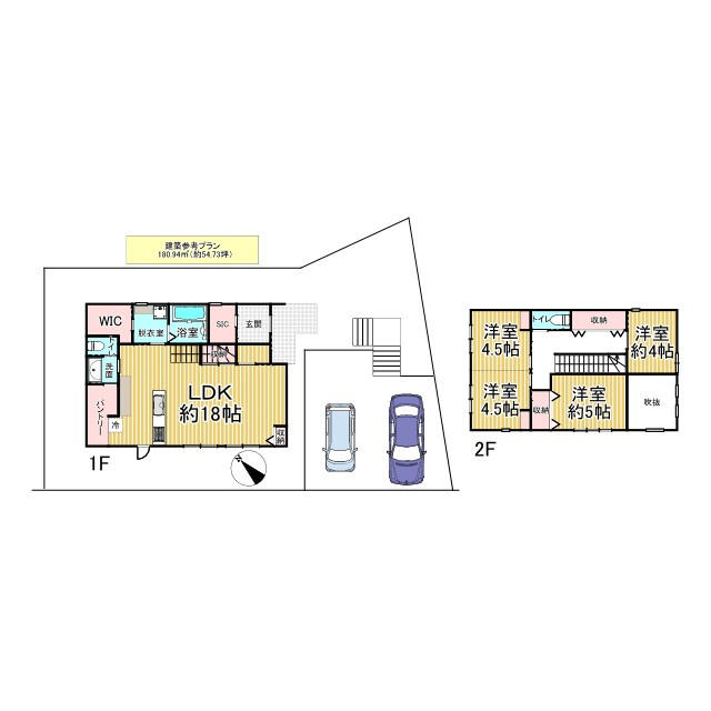 岩倉幡枝町 土地(6号地)の土地図