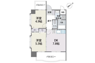 【間取り】 | S-FORT箱崎東
