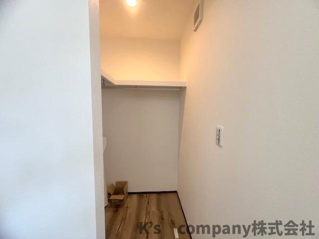 茅ヶ崎市矢畑　新築戸建　1号棟の収納|洋室７帖にはウォークインクローゼットがあります◇