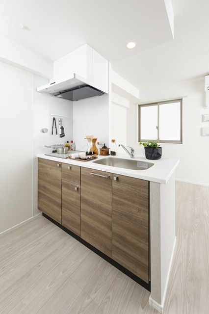 エンクレスト博多EXCEEDのキッチン|きれいなキッチンです