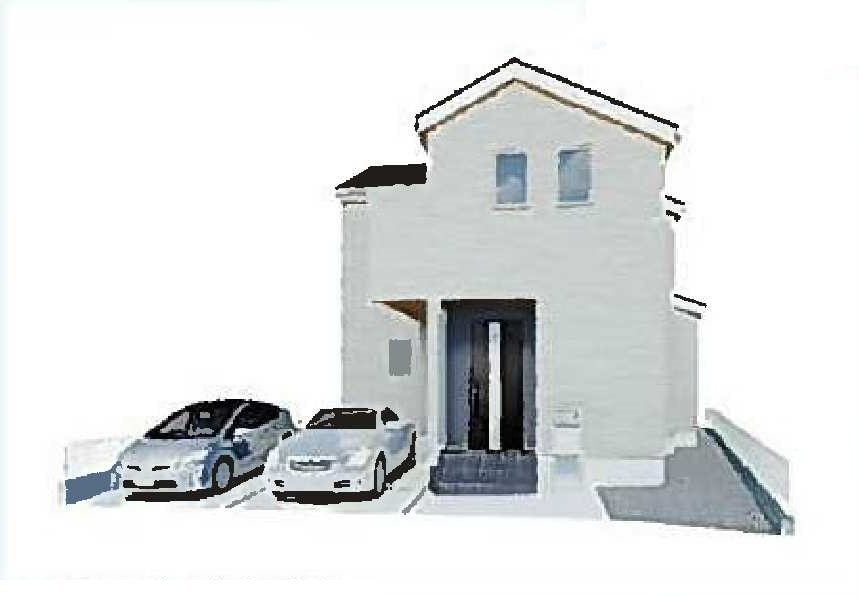 【横浜市旭区善部町30-18新築戸建て】★仲介手数料無料★（善部小学校・南希望が丘中学校）の外観パース