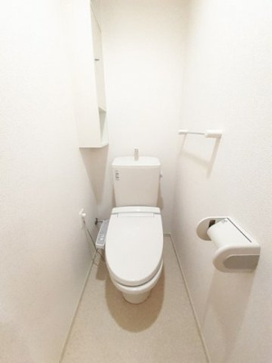 【トイレ】 | ツインコートＡ | シンプルで使いやすいトイレです