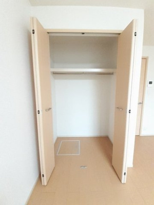 【収納】 | ツインコートＡ | 大きなスペースがあり、収納には困りません