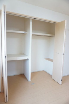 【収納】 | ノーブルハウス八幡－Ａ | 大きなスペースがあり、収納には困りません