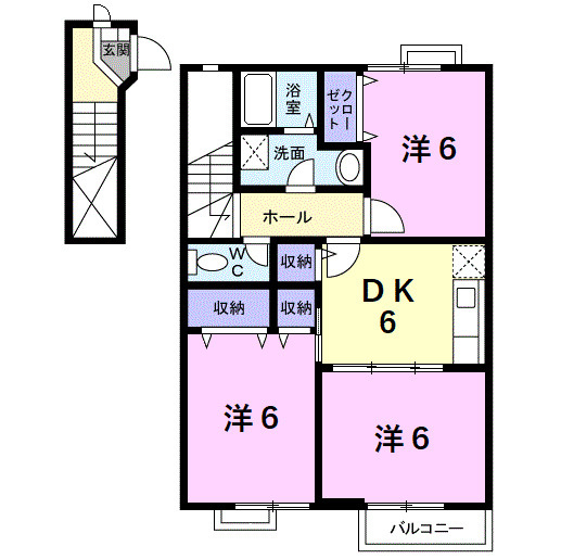 エルセランの間取り