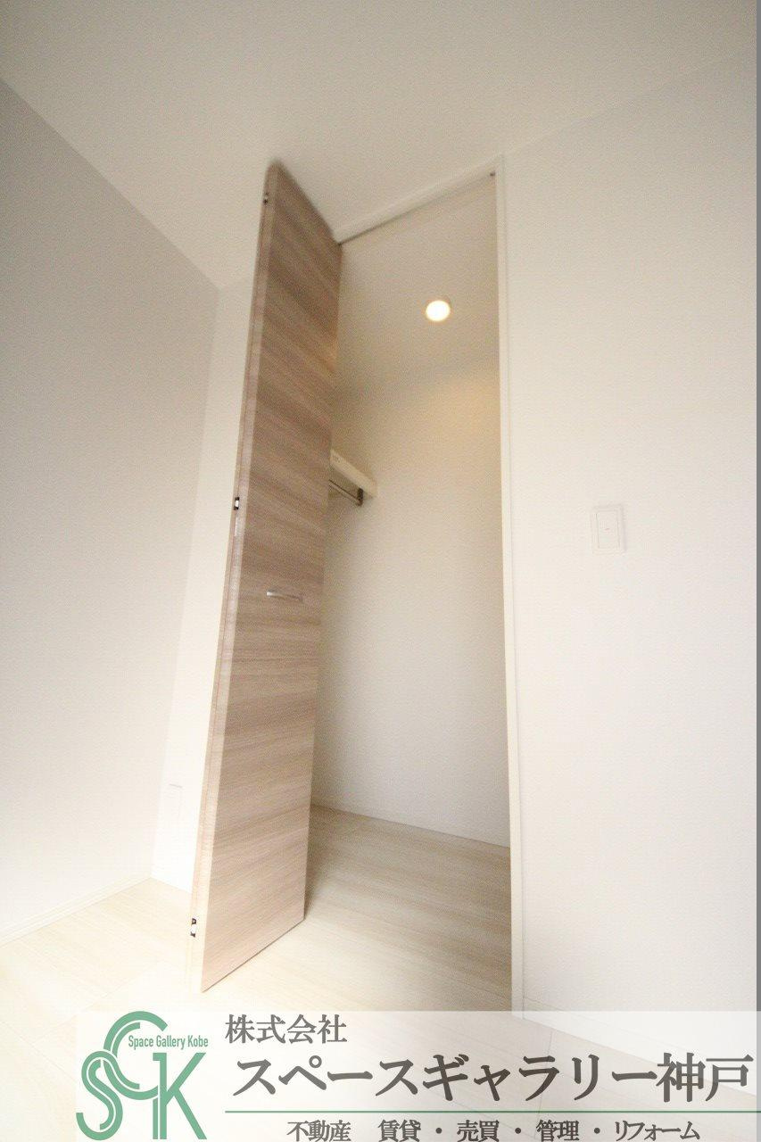 ル・リアン神戸の収納|※お部屋により仕様が異なる場合があります。