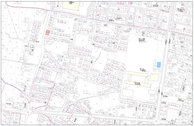 下野市石橋　戸建　予約済の地図
