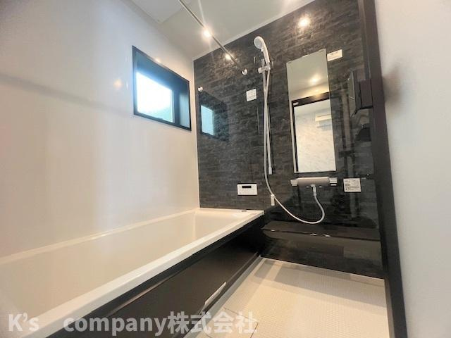 ◎茅ヶ崎市高田1丁目　新築戸建の浴室|1日の疲れを癒す浴室スペース♪