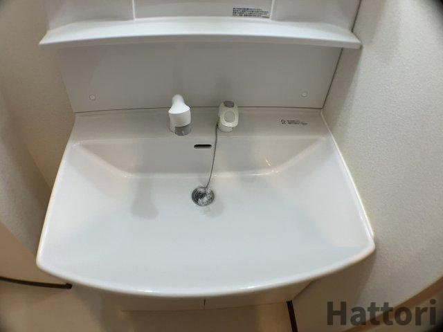 センターポイント吉志部の独立洗面台