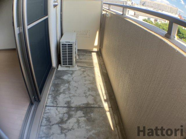 センターポイント吉志部のバルコニー