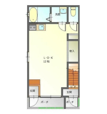 パレ シェーヌ デ クールⅦの間取り