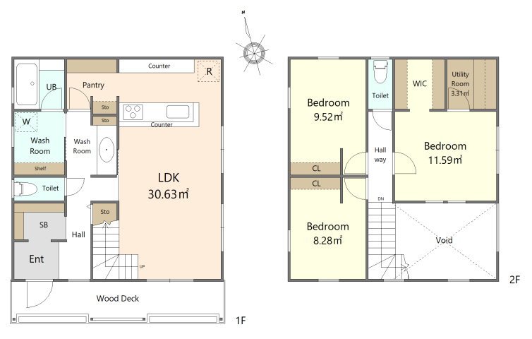 【間取り】の画像