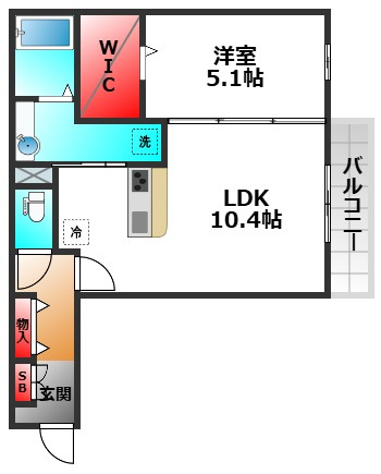 飛鳥Ⅲの間取り