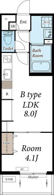 リブリ・相模大野４の間取り