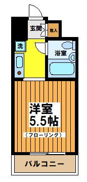 【間取り】 | スカイコート明大前第2
