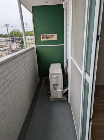 ドリーム三条のバルコニー