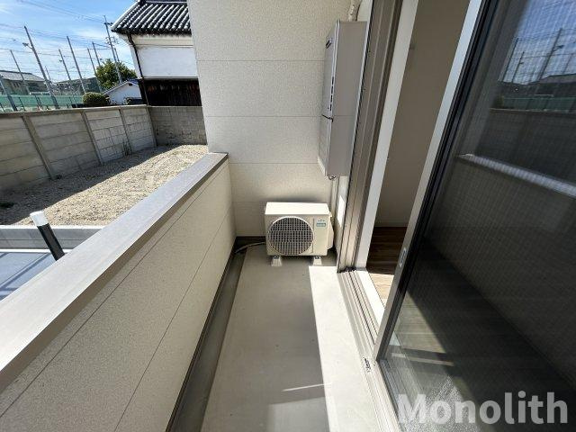 ジーメゾン岸和田ラクセルのバルコニー