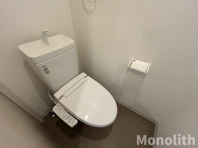 ジーメゾン岸和田ラクセルのトイレ