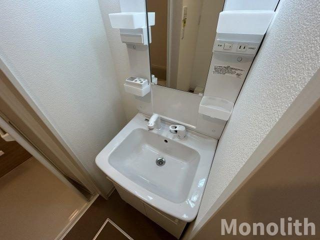 ジーメゾン岸和田ラクセルの洗面所